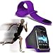 Produktbild ( Dark Purple ) Aldi Medion Life P4502 MD 98942 4.5 High Quality Fitted Sports Armbands Running Bike Cycling Gym Jogging Ridding Arm Band case Cover by i-Tronixs