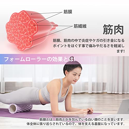 WeMe 2022年新型 フォームローラー 3点セット 筋膜ロー