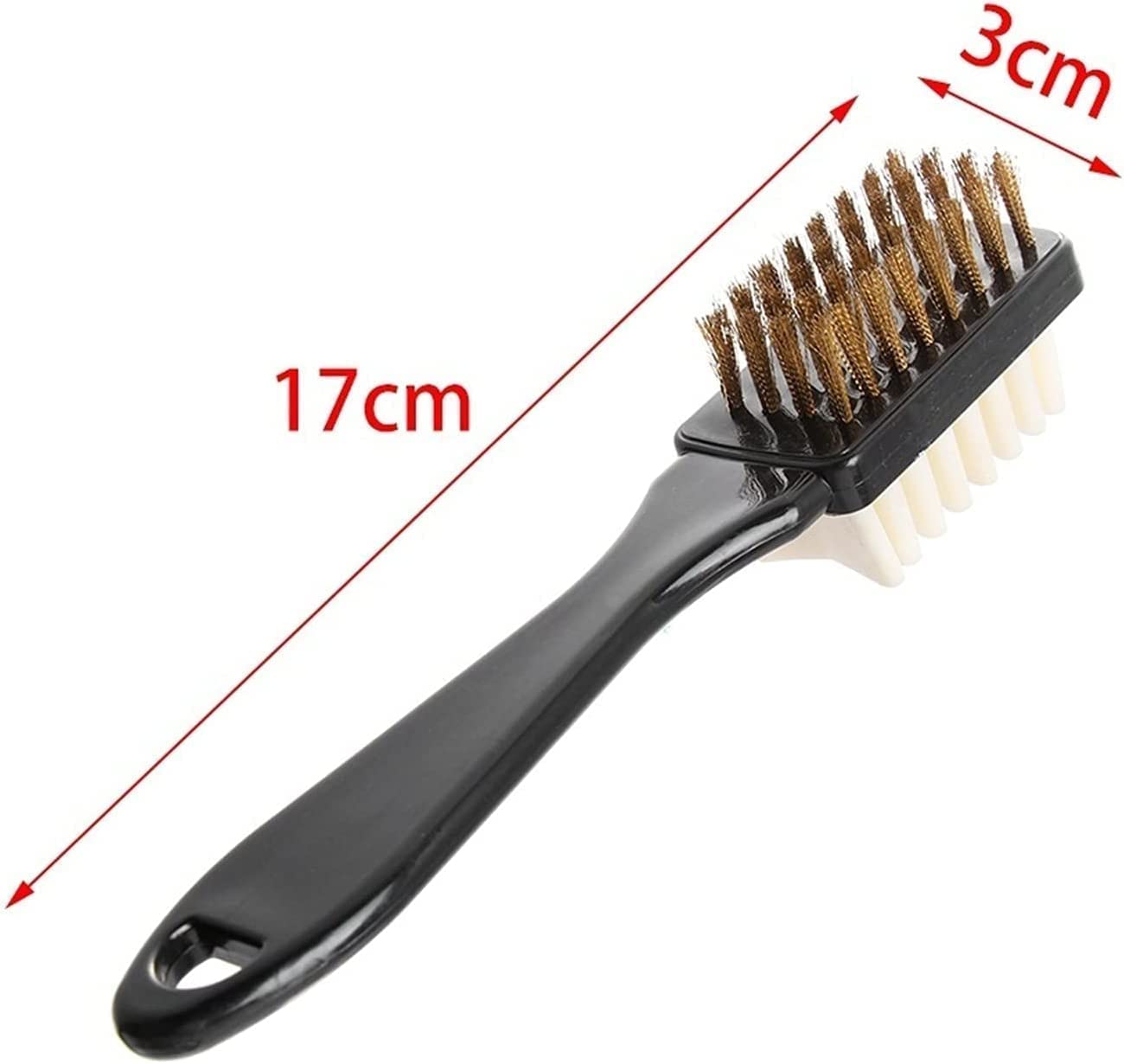 Bürsten-Schuhbürste, 2-seitiges Reinigungsbürsten-Radiergummi-Set, passend for Wildleder-Nubuk-Schuhe, Stahlstiefelreiniger-Schuhbürstenbürsten