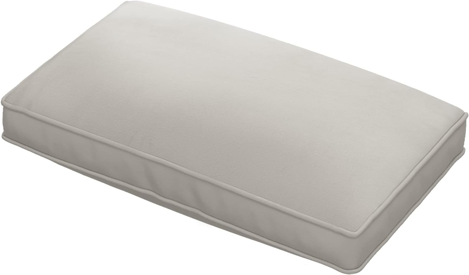 Belffin Velvet Back Cushion for Modular Sofa Rectangle Throw Pillows Soft Back Cushion (Grey)