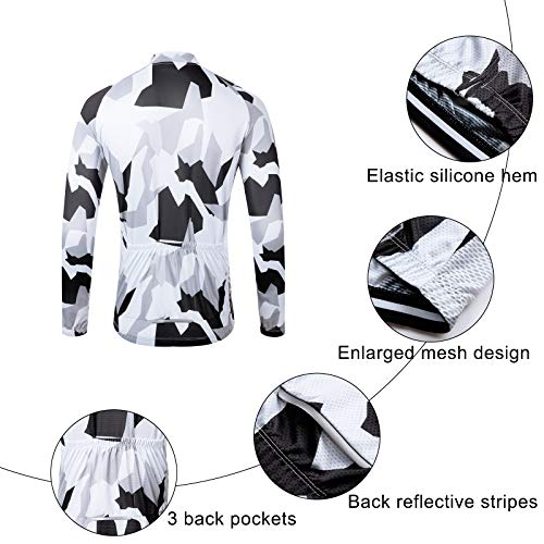 Men's Cycling Jersey Set Short Sleeve Road Bicycle Clothing Shirts Shorts with 3D Padded Breathable/Moisture Wicking - Image 6
