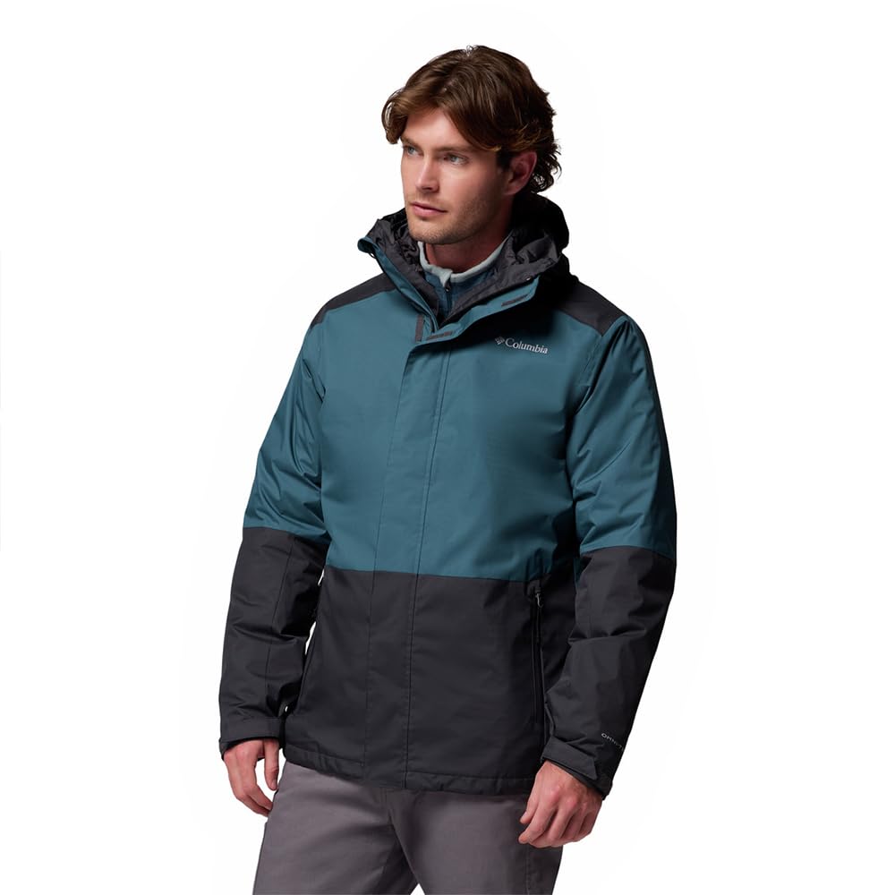 Columbia Point Park Interchange Jacket Abrigo de invierno 3 en 1 intercambiable Hombre (Pack de 1)