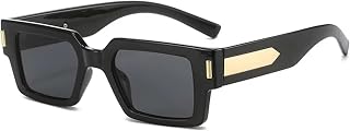 AUGEN Modern Rectangular Arrow Plastic Unisex Sunglasses UV 400 Protected Medium Size (214) Price In India