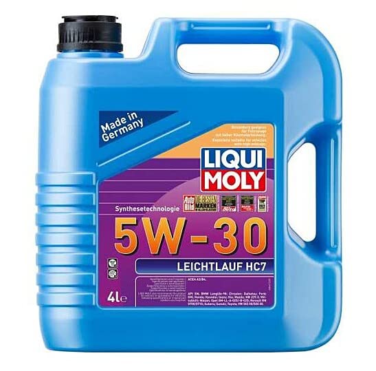 Liqui Moly Leichtlauf HC7 5W-30 ACEA A3,ACEA B4 Fully Synthetic Engine Oil (4 L, Compatible with Cruiser, ATV, UTV)