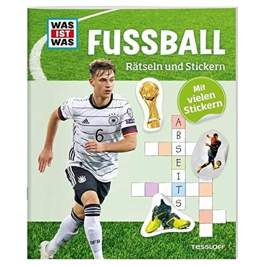 WAS IST WAS Rätseln und Stickern: Fußball (WAS IST WAS Rätselhefte)