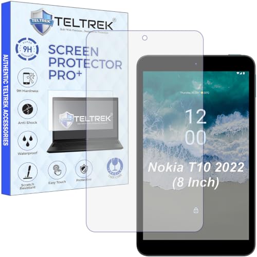 Image of Screen Guard Compatible With Nokia T10 2022 Tab (8 inch Inch Tablet) Flexible Fiber Screenguard Not a Tempered Glass Screen Protector