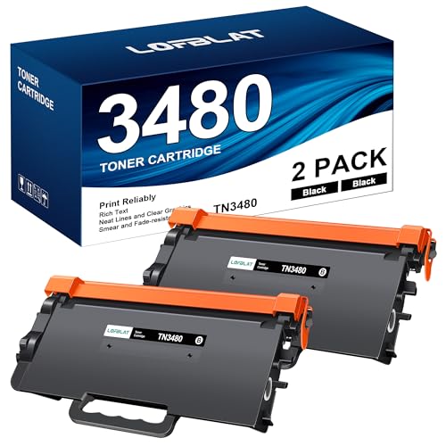 Cartouche de toner noir TN3480 compatible Brother HL-L5100DN et MFC-L5750DW