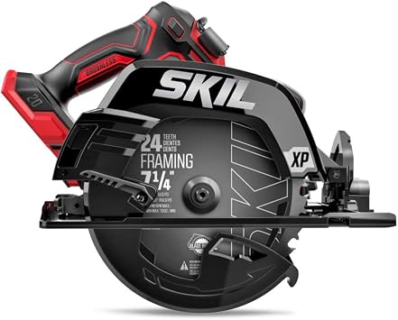 SKIL PWR CORE 20 Brushless 20V 7-1/4 Circular Saw, Tool Only-CR5440B-00