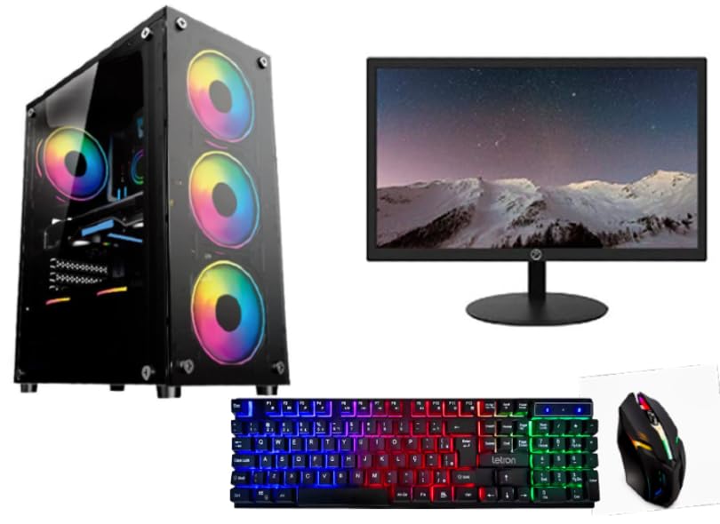 Pc Gamer Ryzen 5 4600G, 16GB RAM, SSD nvme 256GB, Radeon Vega 7 +...