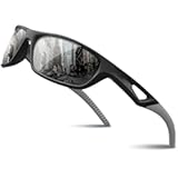 RIVBOS Polarized Sports Sunglasses Driving Sun Glasses Shades for Men Women Tr90 Frame for Cycling Fishing Running RB831