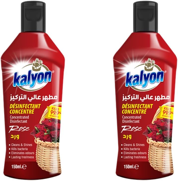 Kalyon Concentrated Liquid Cleaner Rose 150 ML Pack Of 2