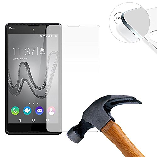 HQ-CLOUD® 1 Film Vitre Verre Trempé de protection d'écran pour WIKO ROBBY / WIKO S-COOL - TRANSPARENT