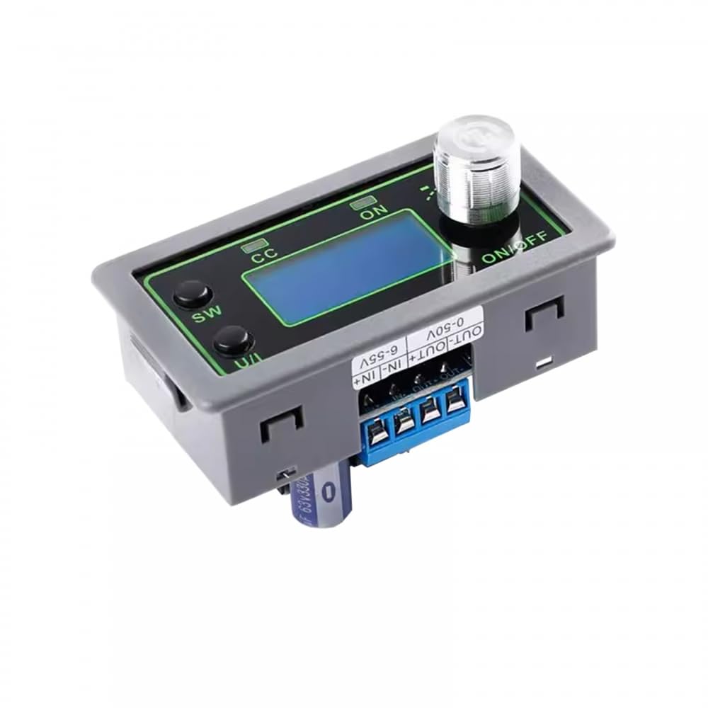 Módulo de alimentación ajustable con pantalla LCD 50 V 20 A 1000 W, Regulador de Voltaje