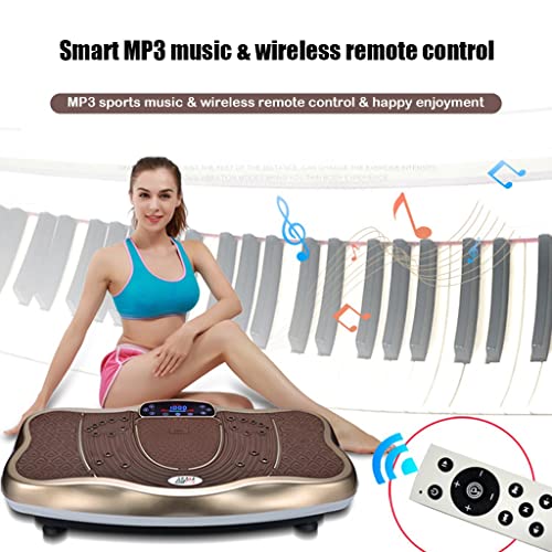 Máquina de ejercicios con placa vibratoria HAIZON – Incluye 2 bandas de resistencia e instrucciones de entrenamiento – Mejora la circulación y la fuerza muscular miniatura 3