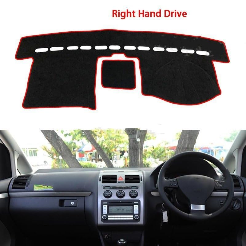 Tapis antidérapant pour VW Touran MK1 2003-2015 2004 2005 2010 2011 2012, couverture de tableau de bord, pare-soleil, accessoires de tableau de bord 34 Tapis antidérapant pour VW Touran MK1 2003-2015 2004 2005 2010 2011 2012, couverture de tableau de bord, pare-soleil, accessoires de tableau de bord 34