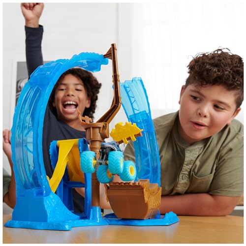 Monster Jam Megalodon Loop of Doom Monster Truck Playset, 1:64 Scale - image 9