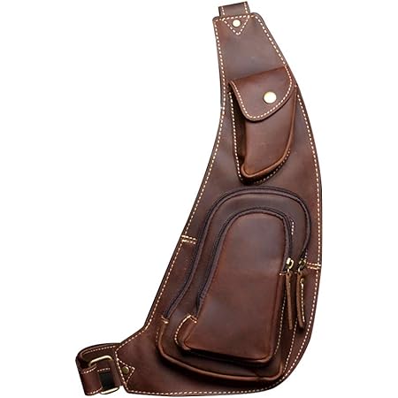 NEUSOP Sac de Poitrine Sacoche Homme Bandouliere Sac Bandoulière Homme