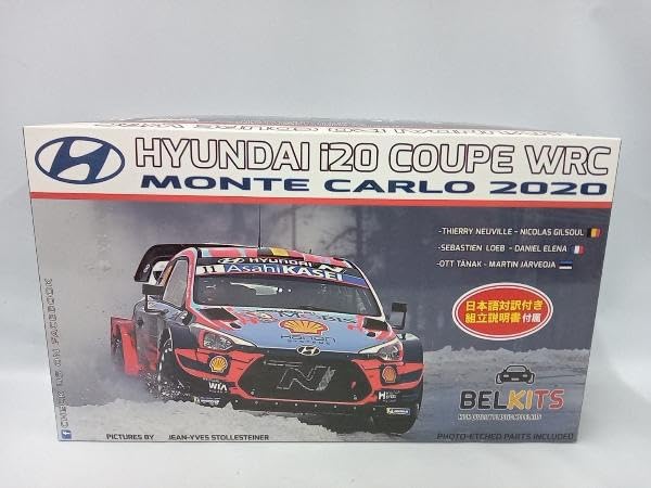 Amazon | 未組立品 BELKITS 1/24 HYUNDAI i20 COUPE WRC 日本語補足