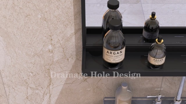 ANYHI 浴室の 玄関 の寝室のための長方形の壁ミラー、100.5 x 60 Amazon.com: ANYHI Black Bathroom Wall Mirror with Shelf, 32
