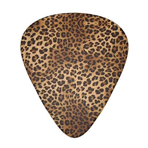 Ensemble de 12 médiators de guitare léopard mignons pour guitare acoustique, guitare électrique, contrebasse, ukulélé - Les Beatles, Paul McCartney, John Lennon, RIngo Starr, George Harrison Ensemble de 12 médiators de guitare léopard mignons pour guitare acoustique, guitare électrique, contrebasse, ukulélé