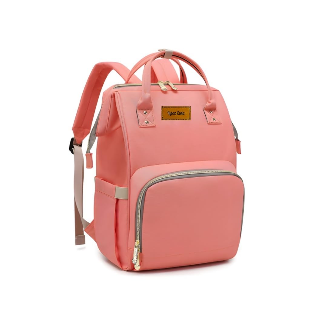 Laee cute baby Diaper Bag for Mothers | Spacious Waterproof Backpack with Multiple Pockets to Easily Organise Baby Essentials, Various Sized Pockets-picture-25