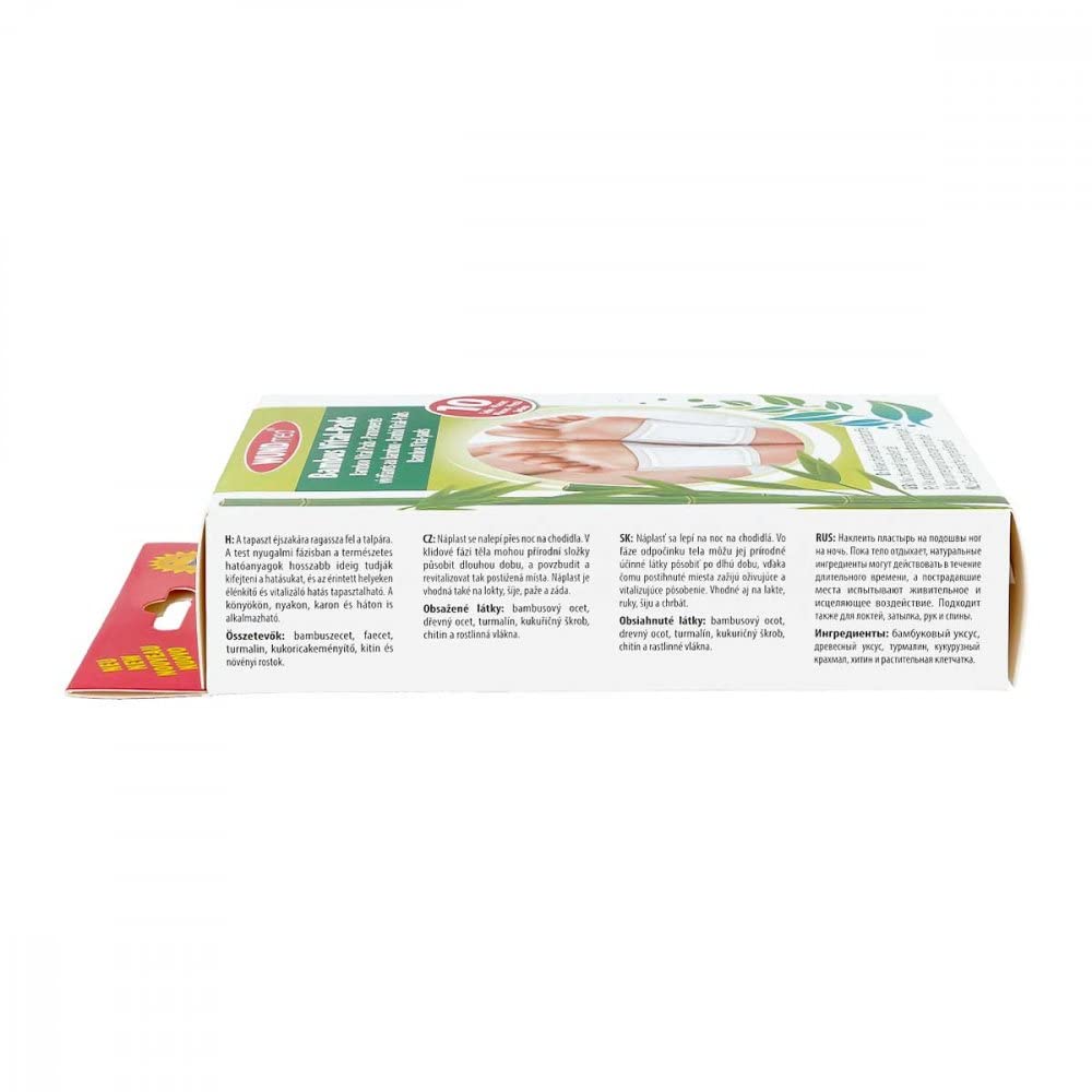 WUNDmed Bambus Vital-Pads zum Auftragen auf die Fe, 10 pc Pansement :  Amazon.fr: Hygine et Sant