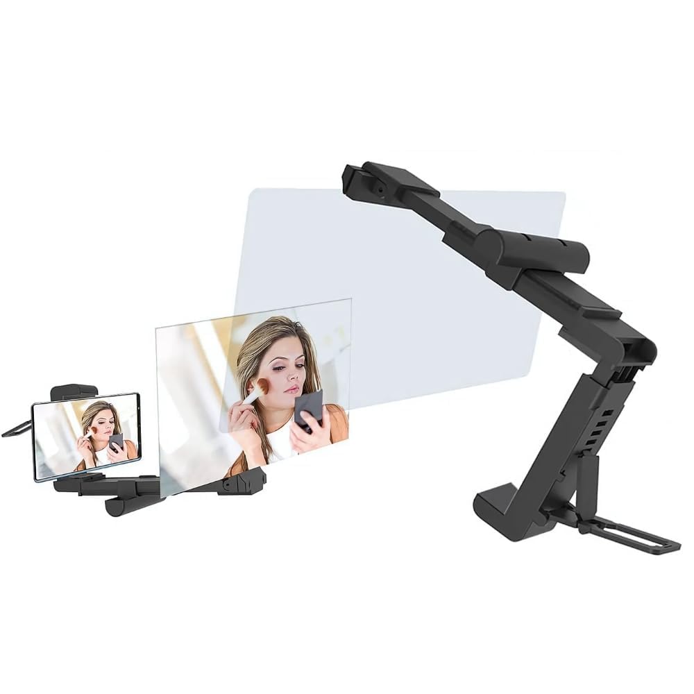 Drumstone (𝗦𝗽𝗲𝗰𝗶𝗮𝗹 𝗘𝗱𝗶𝘁𝗶𝗼𝗻 + 𝟱-𝗬𝗿 𝗪𝗮𝗿𝗿𝗮𝗻𝘁𝘆) HD Phone Screen Magnifier: 10-Inch Foldable Stand with 2-3x Zoom – Eye-Friendly, Portable & Adjustable for Movies & Gaming-image-21