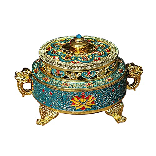 Porte-encens vintage pour créer une ambiance zen et relaxante dans votre salon