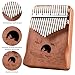 DOPHN Kalimba Thumb Piano - 17-key solid mahogany portable musical instrument for stress relief, healing, and as a birthday or Christmas gift. (Whale)