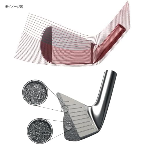 MIZUNO(ミズノ) ゴルフクラブ JPX 925 フォージド Limited Black Edition アイアン6本組(No.5-PW) メンズ ダイナミックゴールド 105 オニキス ブラック スチールシャフト 硬さ/S200 8枚目