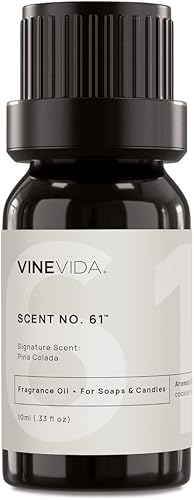 Miniatura 378 de VINEVIDA [4 onzas] Aceite de fragancia de madera de teca de caoba para fabricación de velas y fabricación de jabón, aromas de velas prémium para