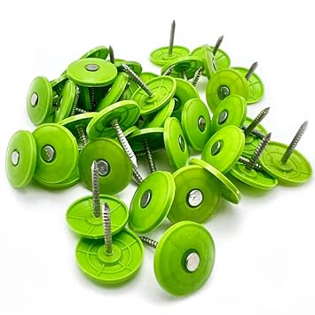 UberQuiet MLV Cap Nails, 1-inch, 250 pcs.