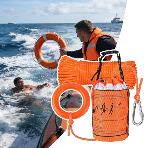 Cuerda de rafting contra corrientes: rescate acuático rápido en kayak y ríos 3