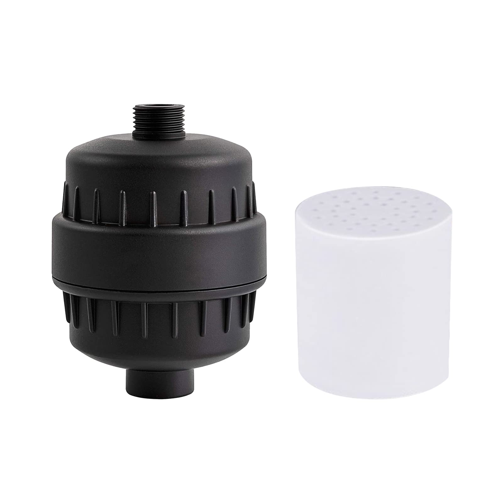 Filtro doccia a 20 stadi per acqua dura, rimuove fluoro metalli pesanti, con guarnizione a prova di perdite, filtro addolcitore doccia ad alto rendimento, facile installazione (tipo 2)
