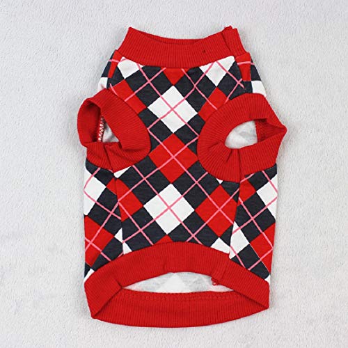 Pet Dog Vest Cute Printed Cotton Tank Top T-Shirt Breathable Dog Apparel Costumes Clothes For Small Dog #TOP3