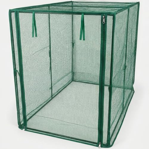 Image of Woodside Protective Fruit & Veg Anti Bird/Insect/Wildlife Cage, Outdoor Garden Plant/Crop Cover - L: 200cm x W: 120cm x H: 160cm
