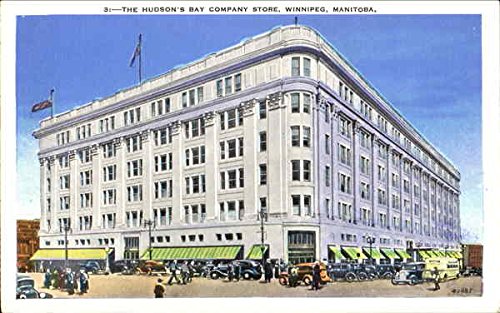 The Hudson's Bay Company Store Winnipeg, Manitoba MB Canada Original Antique Postcard