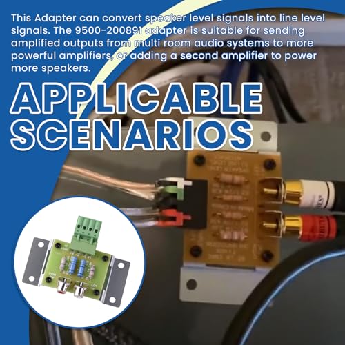 Adaptador de Nivel de Altavoz a Línea 9500-200891 miniatura 2