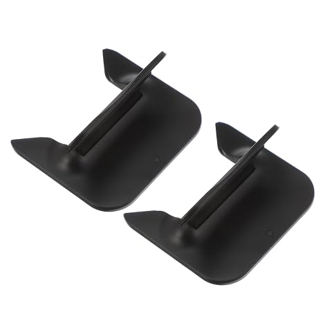 Vaguelly 2pcs Height Laptop Stand Material Light Thin Portable Notebook Holder for Desk Riser Computer Riser