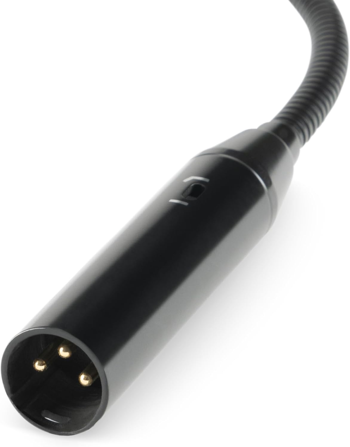 OnStage On-Stage DJM618 Professional XLR Gooseneck Microphone,Black