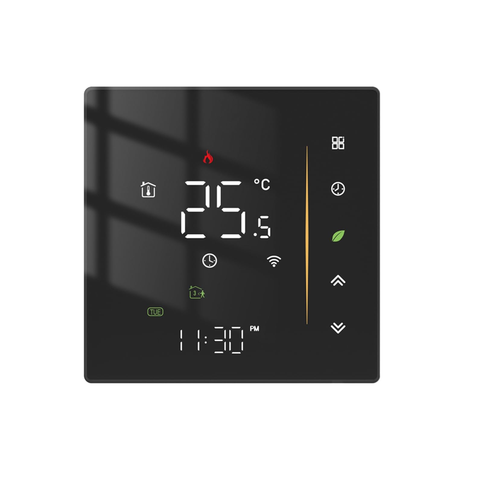 Kavolet Termostato de Calefacción Multifuncional con Pantalla LED Colorida para Ahorrar Energía, Horario Semanal de 5+1+1 Días (calefacción por Suelo Radiante)
