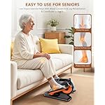 Under Desk Elliptical Machine, Leg Exerciser Electric as Seen on TV for Seniors, 24 Modes Romote Control Home Workout Exercise Equipment - Image 3