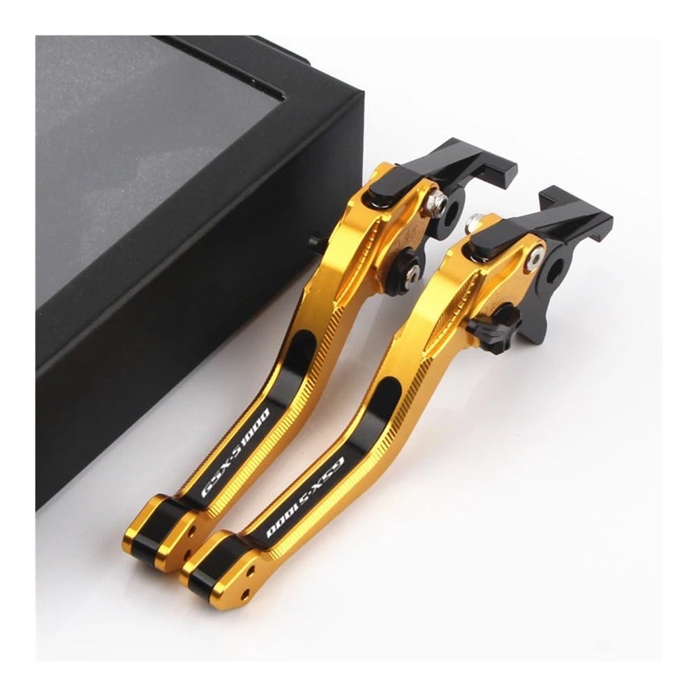 Levier frein moto CNC réglable pour éliminer la fatigue sur GSXS 1000