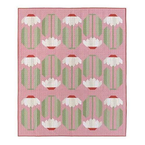Pen and Paper Patterns Everbloom Quilt Pattern, Multi