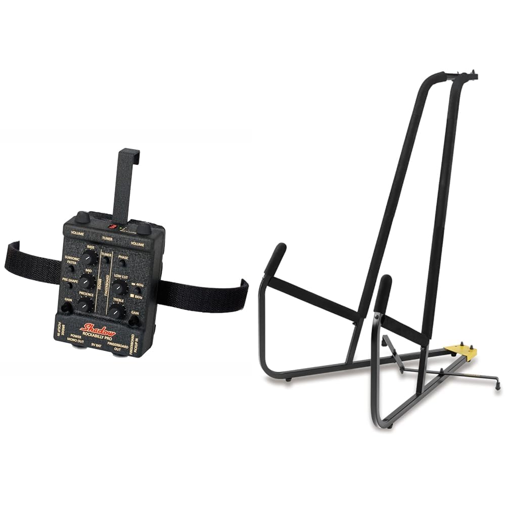 Amazon.com: Shadow RB-PRO Upright Bass Pickup & Preamp Bundle with