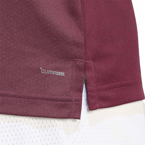 adidas Men's Club Tennis Climacool Polo Shirt, Maroon, Large by adidas - Used condition - Image 5
