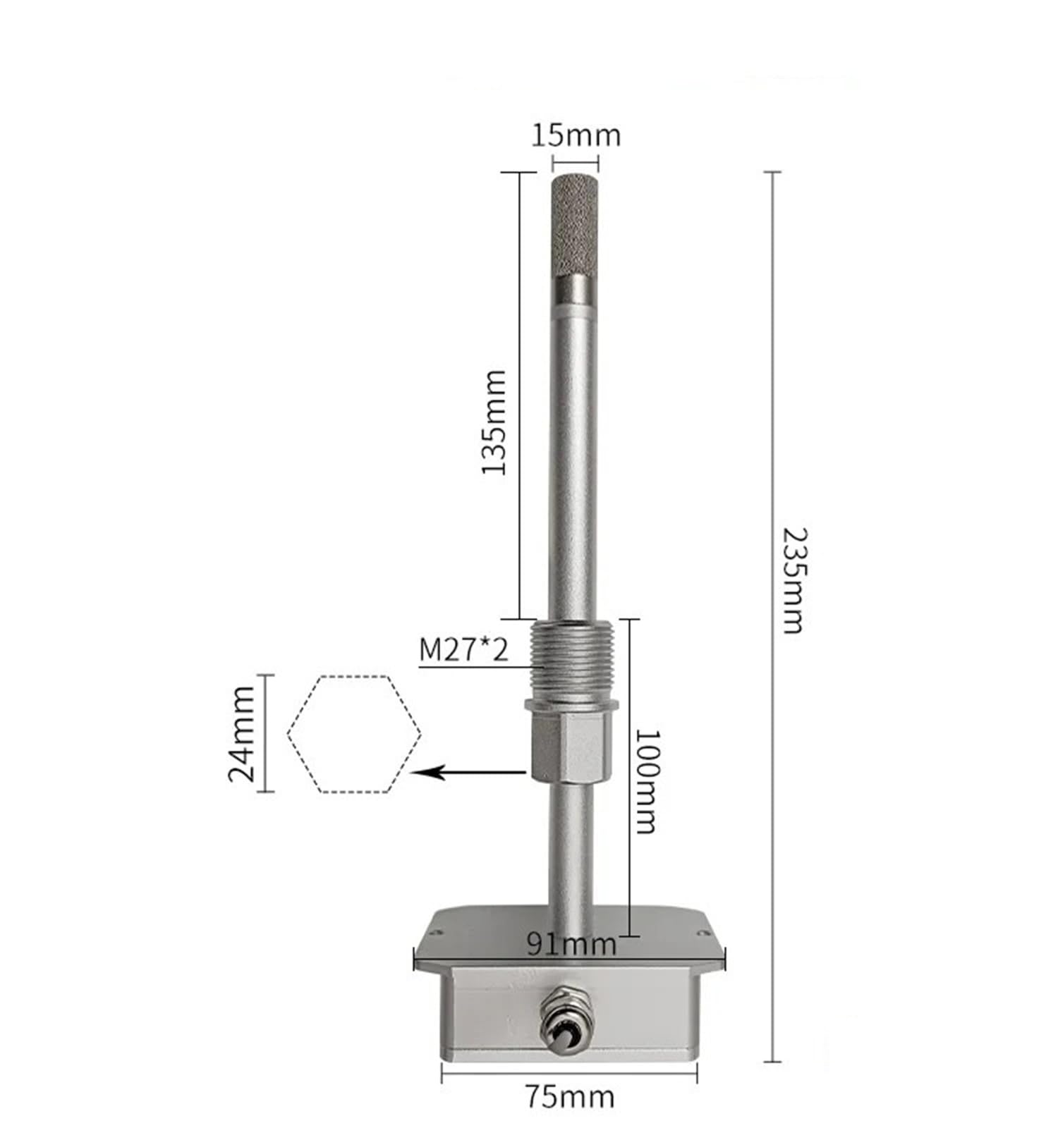 Schnittstellentemperatur- und Feuchtigkeitssensorsender 0–10 V/4–20 mA-Ausgang, geeignet for verschiedene Szenenerfassungssonden(FG7020-A)