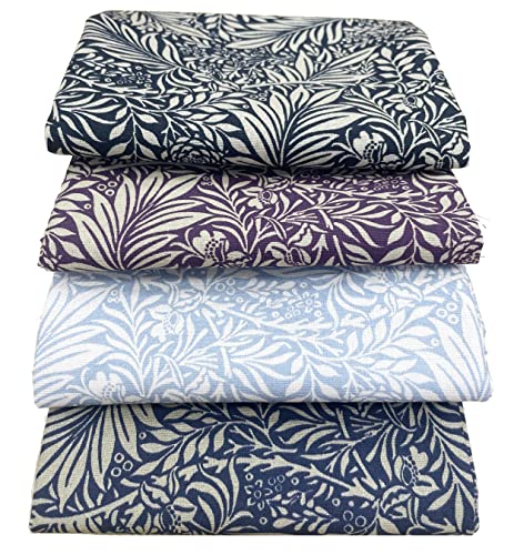 Fat Quarter Bundle - William Morris Larkspur Collection - Craft Fabric Material
