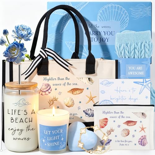 Blue Birthday Gifts for Women Teen Girls, Self Care Get