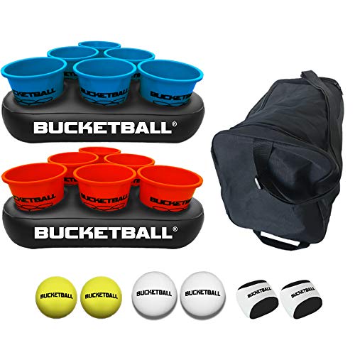 Bucket Ball | Beach Edition Party Pack | Ultimate Beach, Pool, Yard, Camping, Tailgate, Bbq, Lawn, Water, Indoor, Outdoor Game – Best Gift Toy For Adults, Girls, Boys, Teens, Family #TOP25